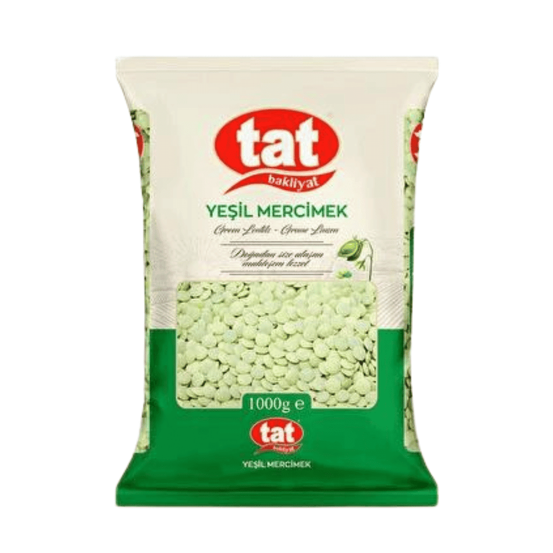 Tat Yeşil Mercimek - Yeşil Mercimek 1000gr