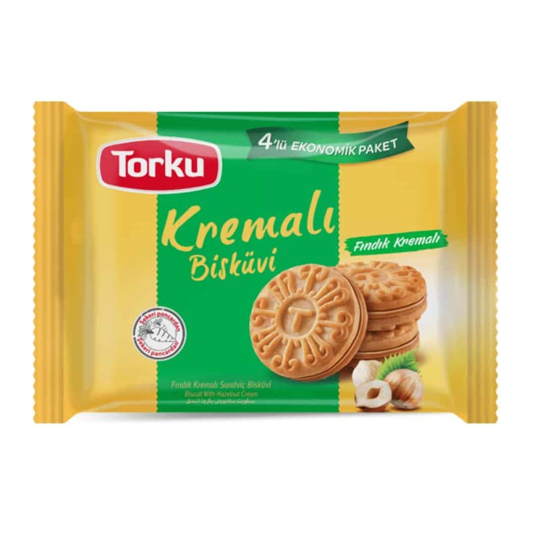 Fındık kremalı Torku kurabiye 244gr