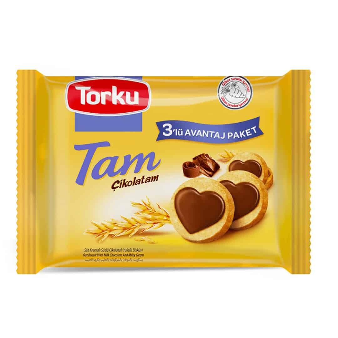 Torku Tam Çikolatam - Yulaflı çikolatalı kurabiye 250gr