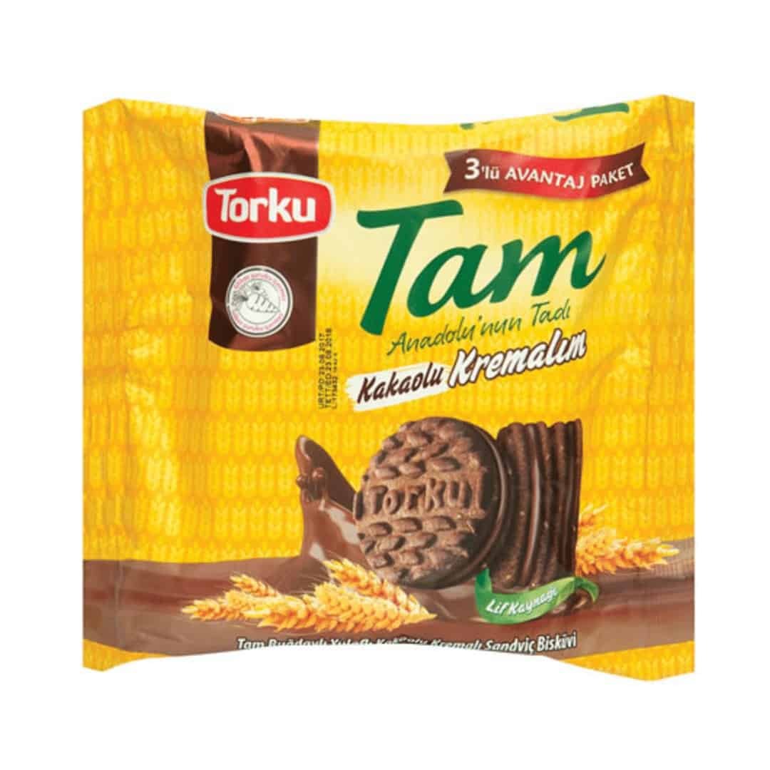 Torku çikolatalı kepekli bisküvi 250gr