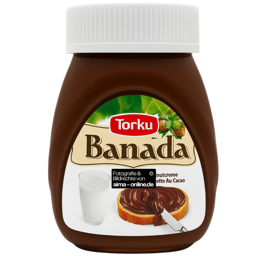 Torku - Banada Haselnusscreme mit Kakao, Kakaolu Findik Kremasi 700g