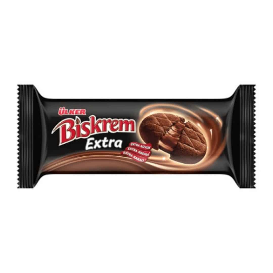 Ülker Biskrem Extra - ekstra kakao kremalı bisküvi 184g