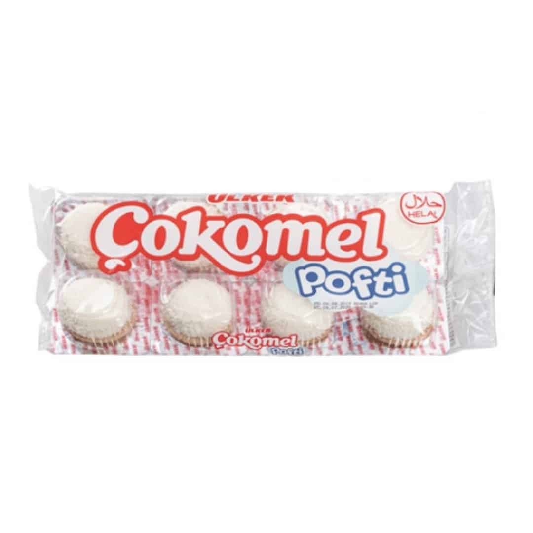 Ülker Cokomel Pofti Marshmallow Keks Kokos 144g