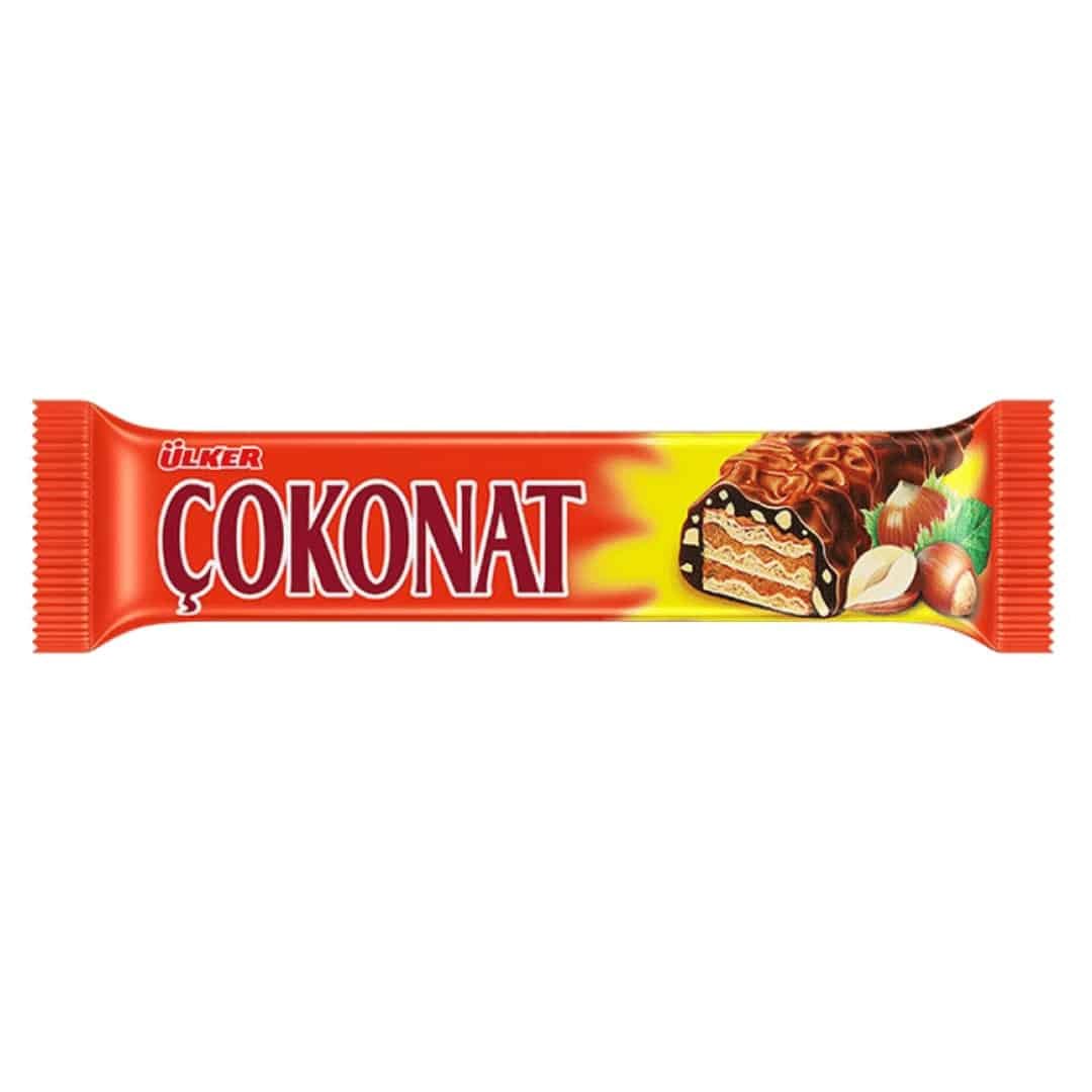 Ülker Cokonat - Schokoriegel mit Haselnüssen 32g