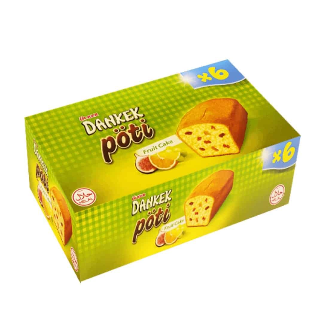 Ülker Dankek Pöti Fruit Cake 210g, 6 Stück