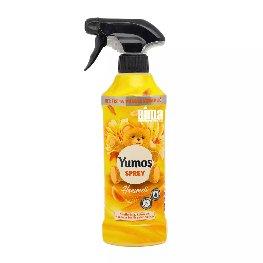 Yumos Sprey Hanımeli - çiçek kokulu tekstil spreyi 450ml