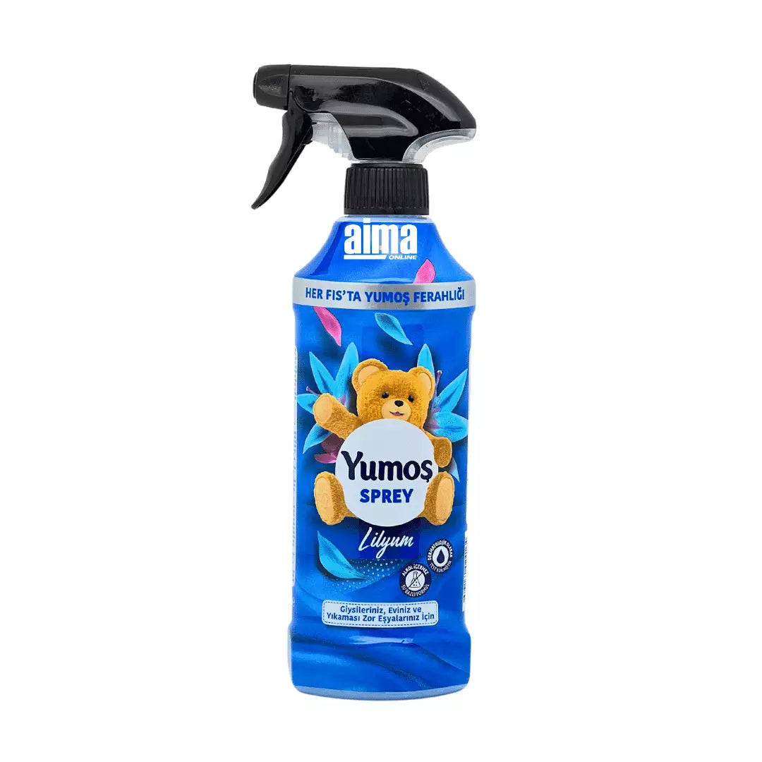 Yumos Sprey Lilyum - zambak kokulu tekstil spreyi 450ml