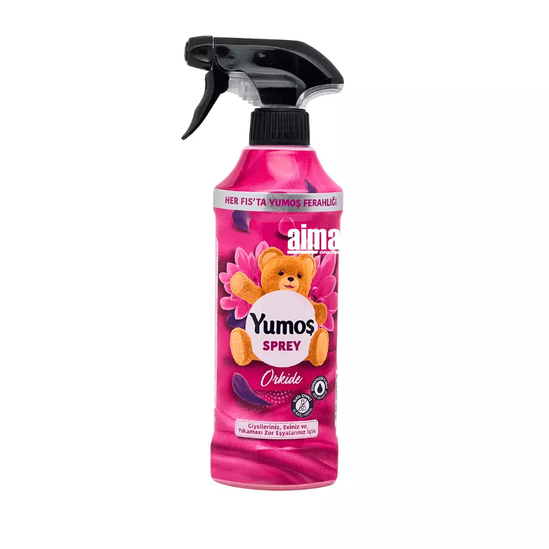 Yumos Sprey Orkide - orkide kokulu tekstil spreyi 450ml