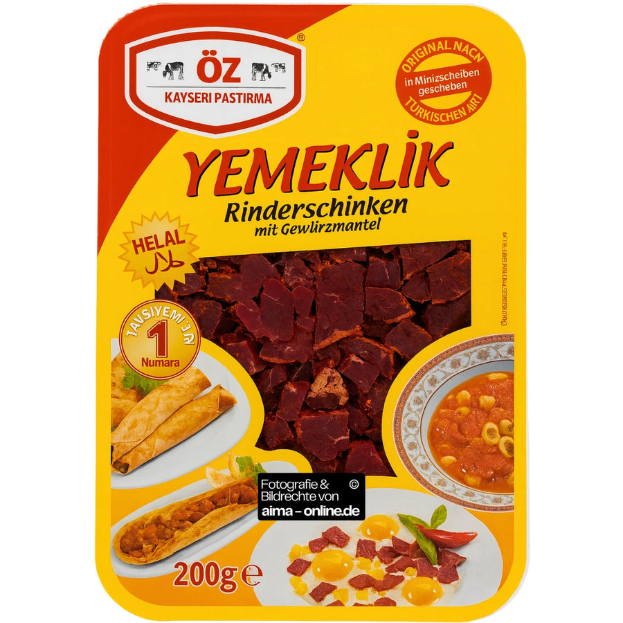Öz Kayseri Pastirma Yemeklik Rinderschinken 200g
