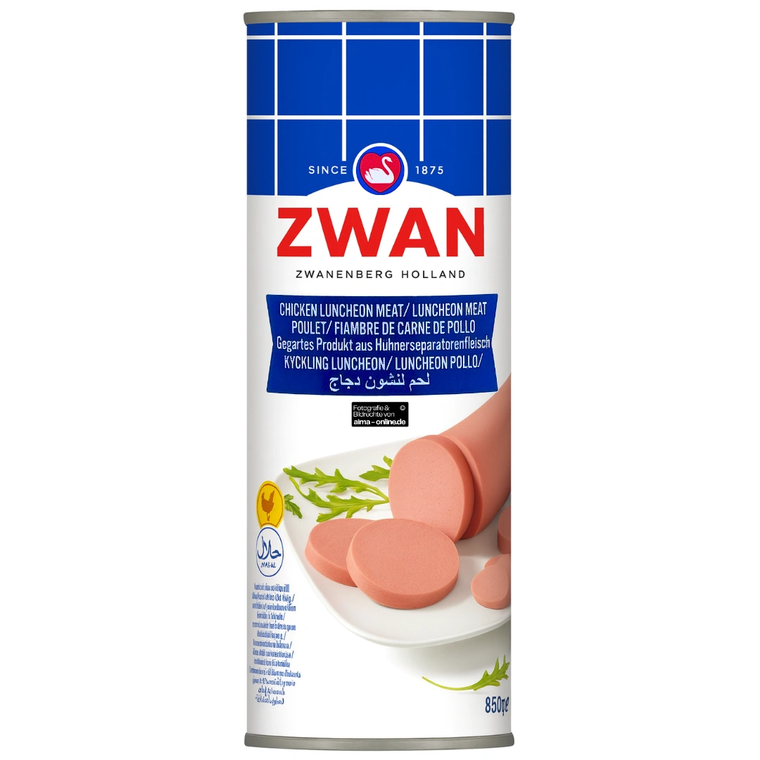 Zwan - Chicken Luncheon, Hühnerfleischprodukt 850g