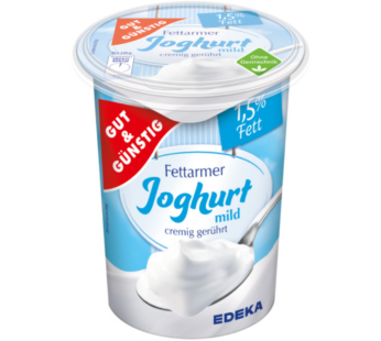 Gut & Günstig Fettarmer Joghurt 500g 1,5%