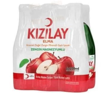Kizilay Mineralwasser mit Apfelgeschmack 6x200ml