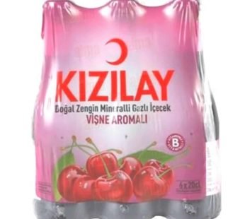 Kizilay Mineralwasser mit Kirschgeschmack 6x200ml