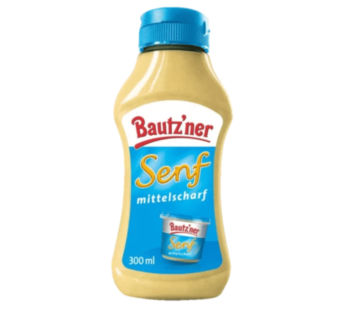 Bautz’ner Senf mittelscharf 300ml
