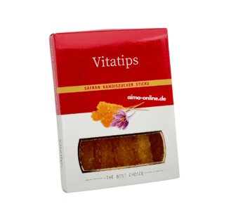 Vitatips Safran Kandiszucker Sticks 200g