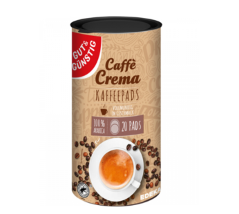 Gut & Günstig Caffe Creme Kaffeepads 20 Pads