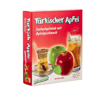 Türkischer Apfel Instantgetränk mit Roter Apfelgeschmack 300g