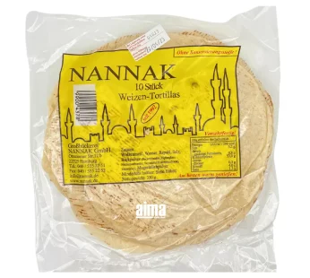 Nannak – Weizen Tortillas 350g