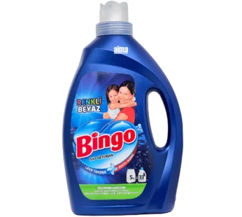 Bingo Siri Deterjan Renkli Beyaz – Vollwaschmittel für Buntwäsche und Weißwäsche 2145ml
